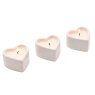 Amore Set Of 3 Heart Candles - Mr & Mrs