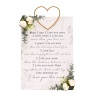 Love Story Hanging Plaque When I Say I Love You