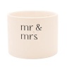Amore Double Wick Candle - Mr & Mrs