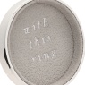 Amore Silverplated Ring Box