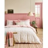 Laura Ashley Ashstead Damask Duvet Set - Natural & Coral