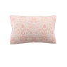 Laura Ashley Ashstead Damask Pillowcase Pair - Natural & Coral