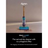 Dyson Clean+Wash Hygiene Cordless Vacuum - Gold/Blue
