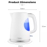 Tower Tower T10083WHT Sonar 1.7L Kettle - White