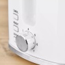 Tower Tower T20090WHT Sonar 2 Slice Toaster - White
