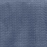 Attica Velvet Blue Bedspread - Detail