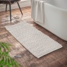 Bianca Aspen Bobble Bath Runner 50x120cm - White