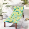 Catherine Lansfield Lemons Cotton Sun Lounger/Beach Towel