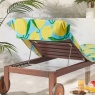 Catherine Lansfield Lemons Cotton Sun Lounger/Beach Towel