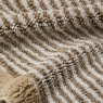 Christy Portobello Stripe Cotton Bath Mat - Birch