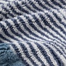 Christy Portobello Stripe Cotton Bath Mat - Chalk Blue