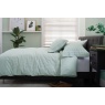 The Lyndon Company Southport Stripe Duvet Set - Green