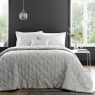 Portfolio Montpellier Quilted Throw - Silver