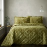Portfolio Woburn Quilted Throw Set - Olive