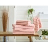 Deyongs Malmo Stripe Towel - Pink/Rose