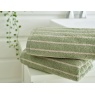 Deyongs Malmo Stripe Towel - Sage/Biscuit