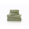 Deyongs Malmo Stripe Towel - Sage/Biscuit