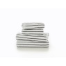 Deyongs Malmo Stripe Towel - White/Grey