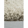 Mastercraft Mastercraft Twilight 039-0004/6933 Shaggy Fringed Rug - Cream/Black
