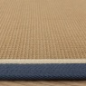 Asiatic Bordo Boucle Border Rug - Blue/Cream