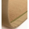 Asiatic Bordo Boucle Border Rug - Linen/Sage