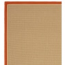 Asiatic Bordo Boucle Border Rug - Rust/Linen
