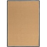 Asiatic Bordo Herringbone Border Rug - Charcoal/Cream
