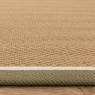 Asiatic Asiatic Bordo Herringbone Border Rug - Khaki/Cream
