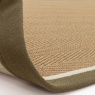 Asiatic Asiatic Bordo Herringbone Border Rug - Khaki/Cream