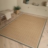 Asiatic Asiatic Bordo Herringbone Border Rug - Khaki/Cream