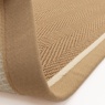 Asiatic Asiatic Bordo Herringbone Border Rug - Linen/Cream