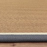 Asiatic Asiatic Bordo Herringbone Border Rug - Slate/Cream