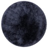 Asiatic Asiatic Plush Luxury Shaggy 150cm Circle Rug - Navy