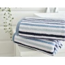 Deyongs Bliss Linear Stripe Towel - Blue