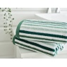 Deyongs Bliss Linear Stripe Towel - Green