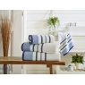 Deyongs Portland Stripe Supersoft Towel - Oceanic
