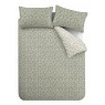 Bianca Shadow Leaves Duvet Set - Green, cut out
