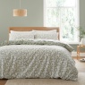 Bianca Shadow Leaves Duvet Set - Green, Lifestyle