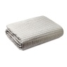 Bianca Bianca Quilted Lines Bedspread - Silver