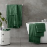 Catherine Lansfield Catherine Lansfield Zero Twist Towels - Dark Green