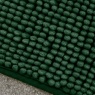 Catherine Lansfield Bobble Bath Mat 50x80cm - Dark Green, close up
