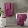 Catherine Lansfield Zero Twist Towels - Raspberry Lifestyle
