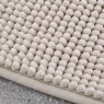 Catherine Lansfield Bobble Bath Mat 50x80cm - Natural, close up