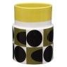 Orla Kiely Spot Square Oval Utensil Pot - Yellow