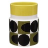 Orla Kiely Spot Square Oval Utensil Pot - Yellow