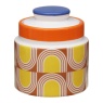 Orla Kiely Aura Storage Jar - Orange