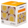 Orla Kiely Aura Storage Jar - Orange