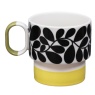 Orla Kiely Sycamore Stripe Mug - Yellow