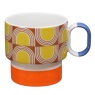 Orla Kiely Aura Mug - Orange