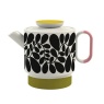 Orla Kiely Sycamore Stripe Teapot - Green